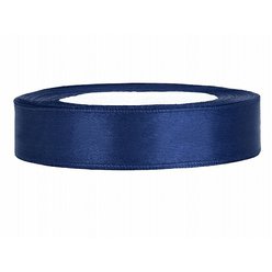 Stuha modrá (granát) saténová 1,2cm